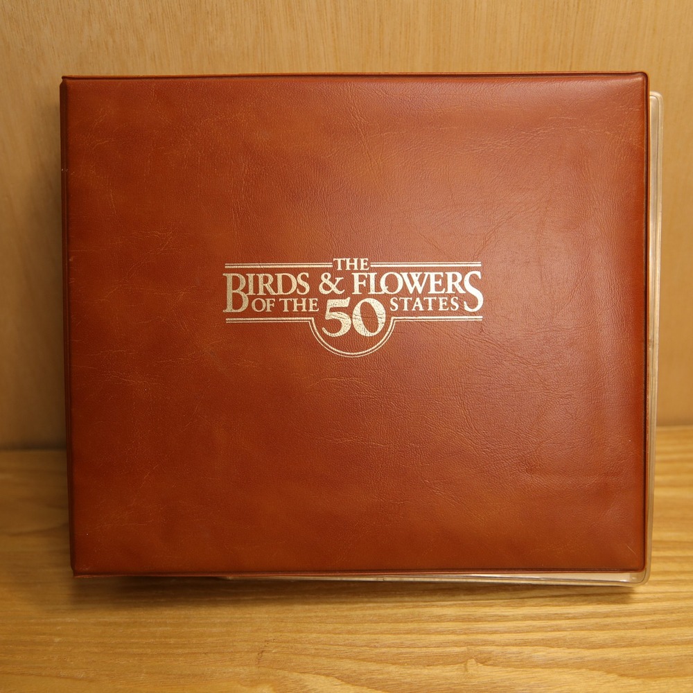 1982 Birds and Flowers of the 50 States First Day Binder Complete Collection